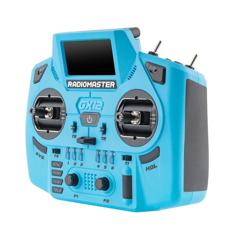 RadioMaster GX12 Crush – Nadajnik ELRS 2.4GHz + 900MHz (Mode 2)
