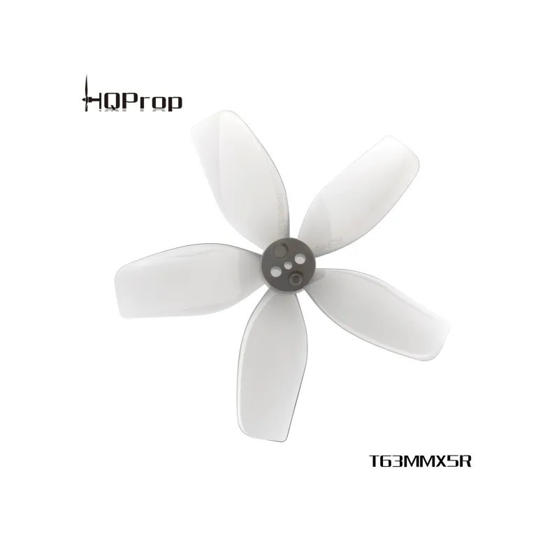 Śmigła HQProp T63MMX5 63mm 5-łopatowe Light Grey Polycarbonate