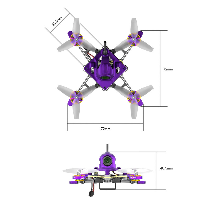 Flywoo Firefly 16/18 1S Nano Baby V3 Analog FPV Drone ELRS