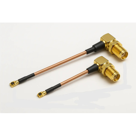 SMA Female angle connector with IPEX U.FL for FPV