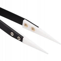 Anti-static tweezer heat resistant for soldering
