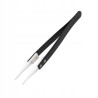 Ceramic tip tweezer for electronics and FPV