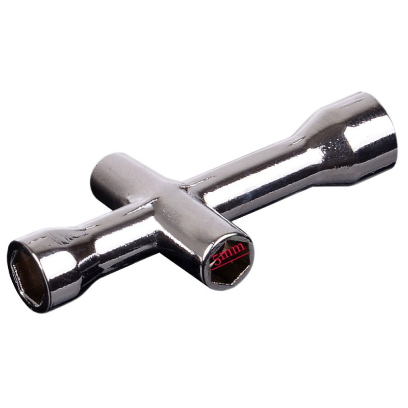 Mini klucz nasadowy 4/5/5,5/7mm - na śrubę M2, M2,5, M3, M4