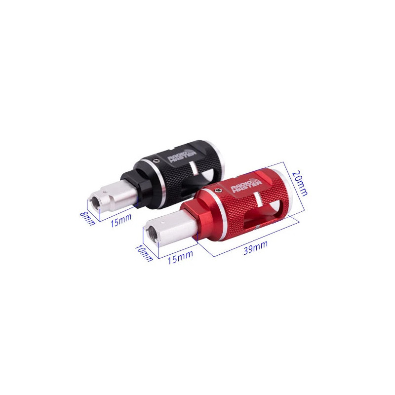 Switch Nut Tool RadioMaster w kolorze czerwonym i czarnym