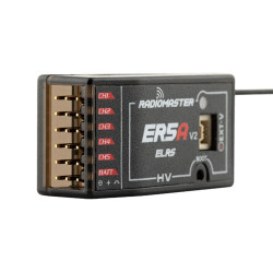 RadioMaster ER5A V2 – 2.4GHz ELRS PWM Receiver for Aircraft