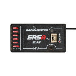 RadioMaster ER5A V2 – 2.4GHz ELRS PWM Receiver for Aircraft