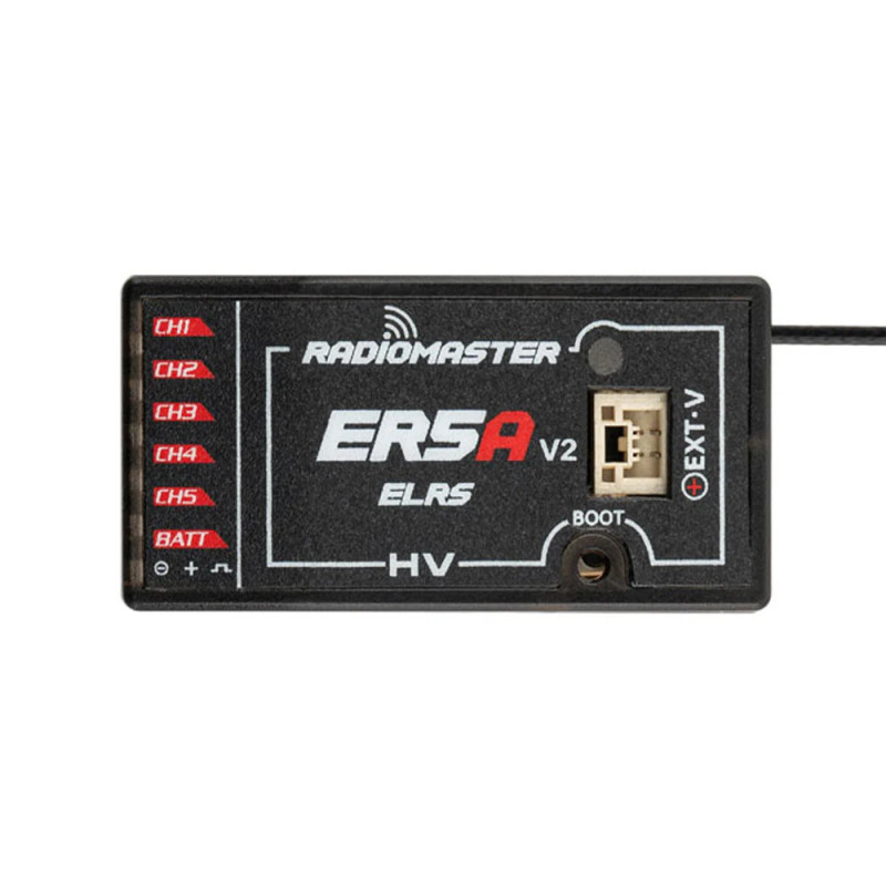 RadioMaster ER5A V2 – odbiornik 2.4GHz ELRS PWM do samolotów