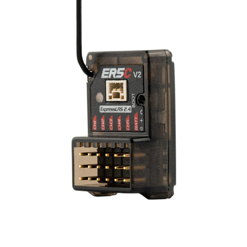 RadioMaster ER5C V2 odbiornik 2.4GHz ELRS PWM