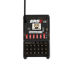 Compact RC receiver RadioMaster ER5C V2 with telemetry