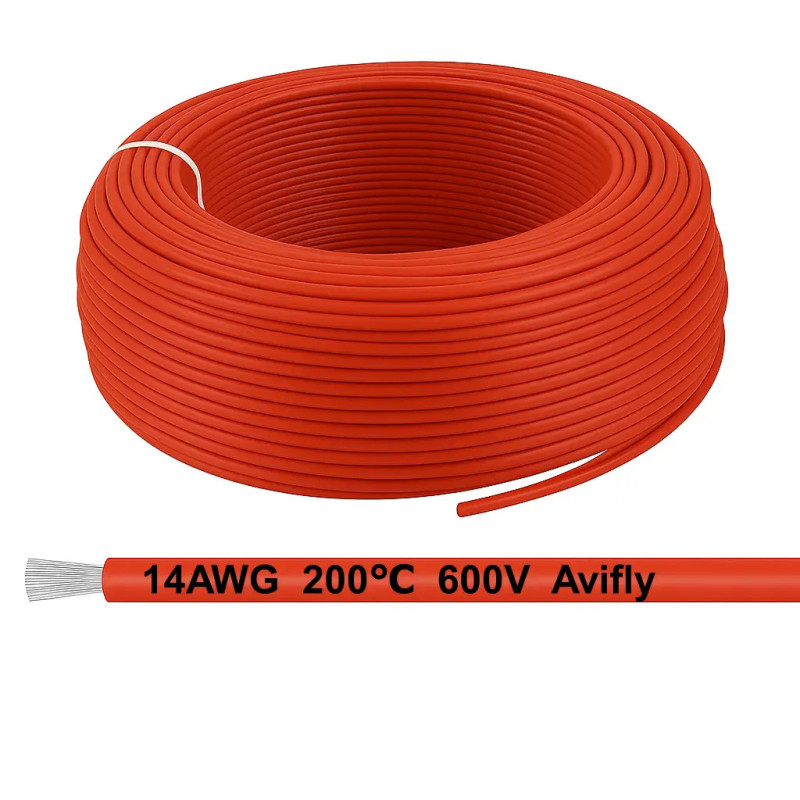 Amass Silicone Wire 14 AWG 1 m – Flexible Power Cable