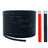 Przewód Silikonowy Amass 8AWG 8,37mm czerwony czarny 1mb