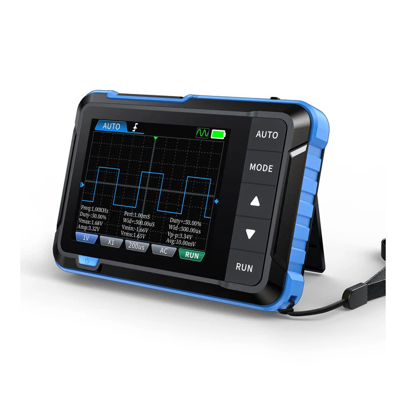 FNIRSI DSO-153 Digital Oscilloscope 1MHz 5MS/s 2-in-1 Signal Generator
