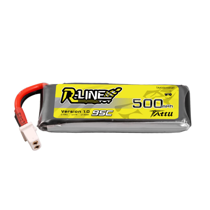 Tattu R-Line 500mAh 1S 95C LiPo BT 2.0 - Akumulator Tiny Whoop Tattu R-Line 500mAh 1S 95C LiPo BT 2.0 - Akumulator Tiny Whoop