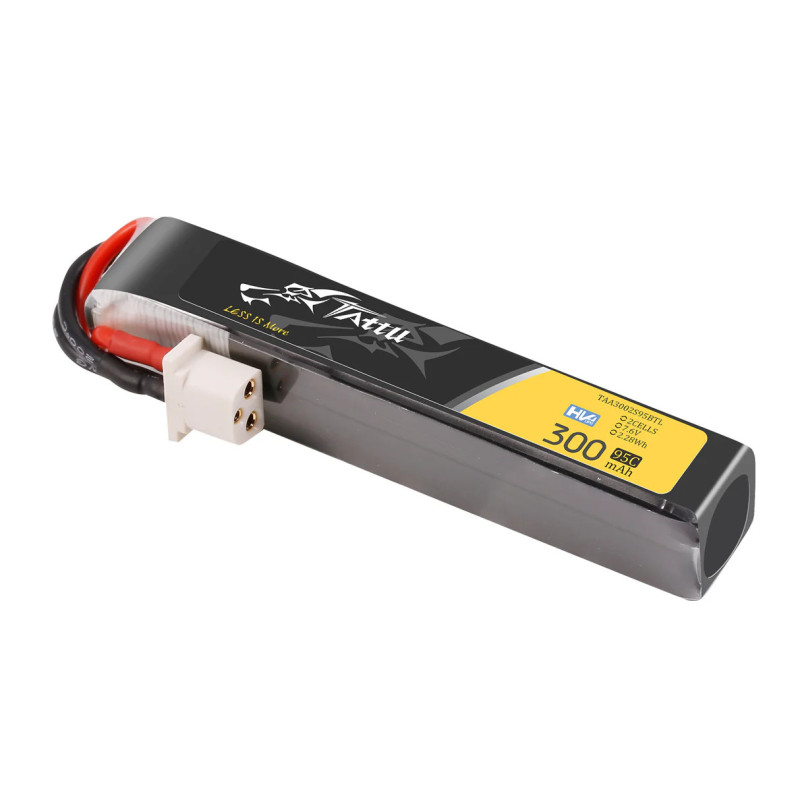 Tattu 300mAh 2S 95C HV LiPo BT3.0 - Akumulator FPV Racing