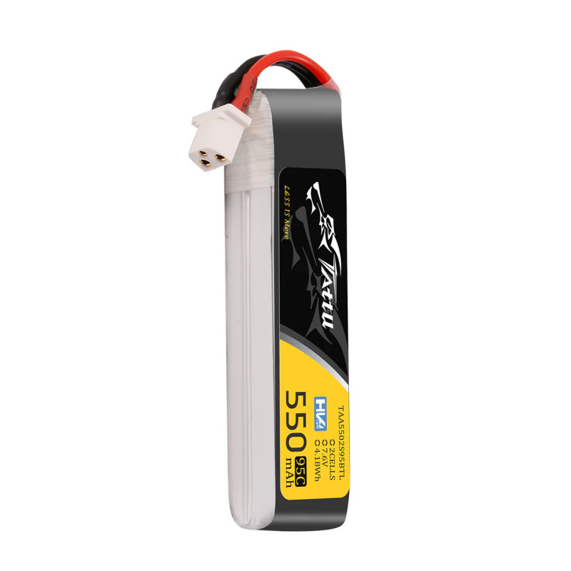 Tattu 550mAh 2S 95C HV LiPo BT3.0 - Akumulator FPV Racing 100-180
