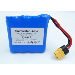 Li-ion Battery 1S 12.4 Ah 4.2 V XT60 with Carry Case – Avifly
