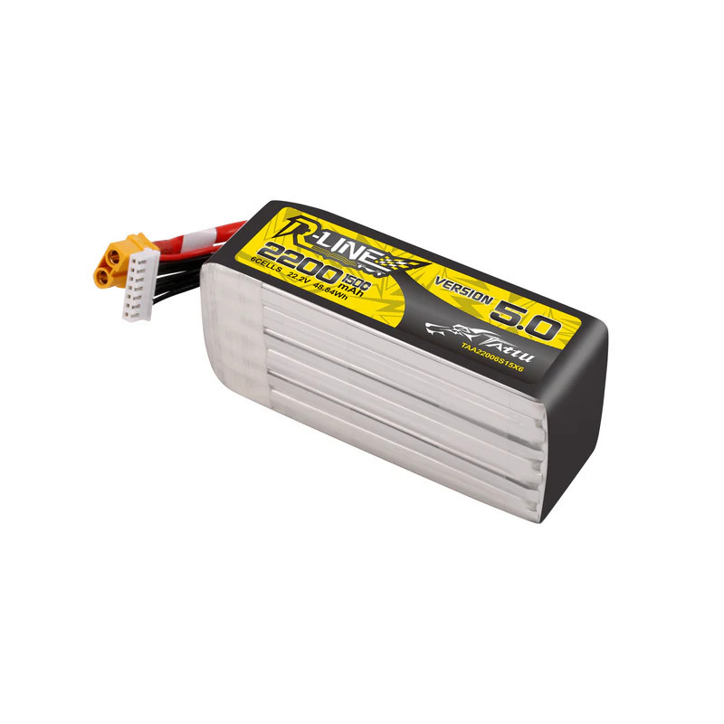 Tattu R-Line V5 2200mAh 6S 150C LiPo XT60U-F - Akumulator Wyścigowy FP