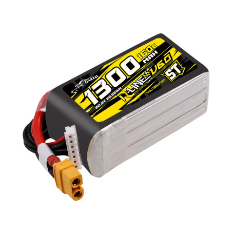 Tattu R-Line V6 1300mAh 6S 160C LiPo XT60U-F - Najnowsza Generacja FPV