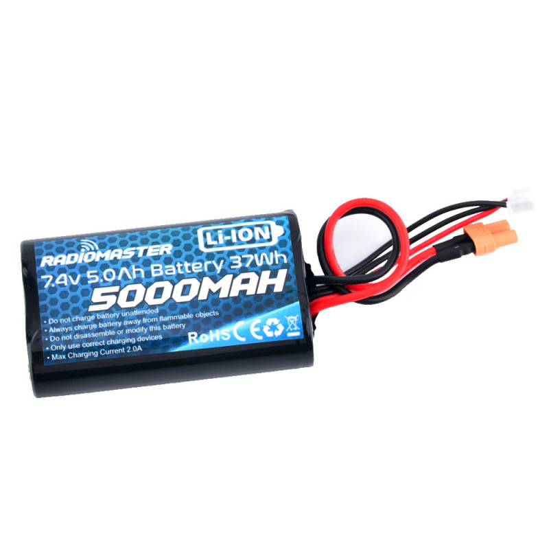 Akumulator Li-ion RadioMaster 21700 2S 5000mAh XT30 do TX16S i TX12 MK