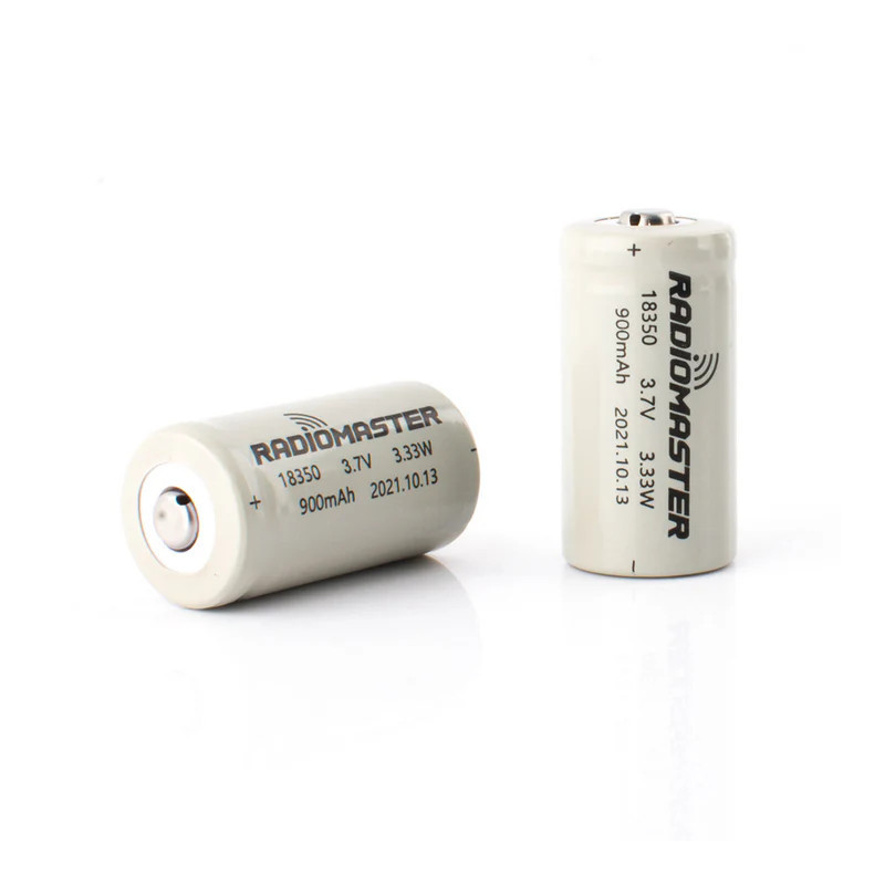 18350 3.7V 900mAh Li-ion cells