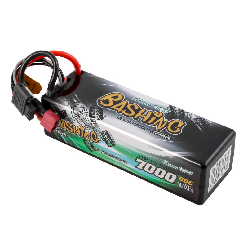 Gens Ace G-Tech 7000mAh 3S 60C LiPo T-Plug - Bashing Series (ARRMA)