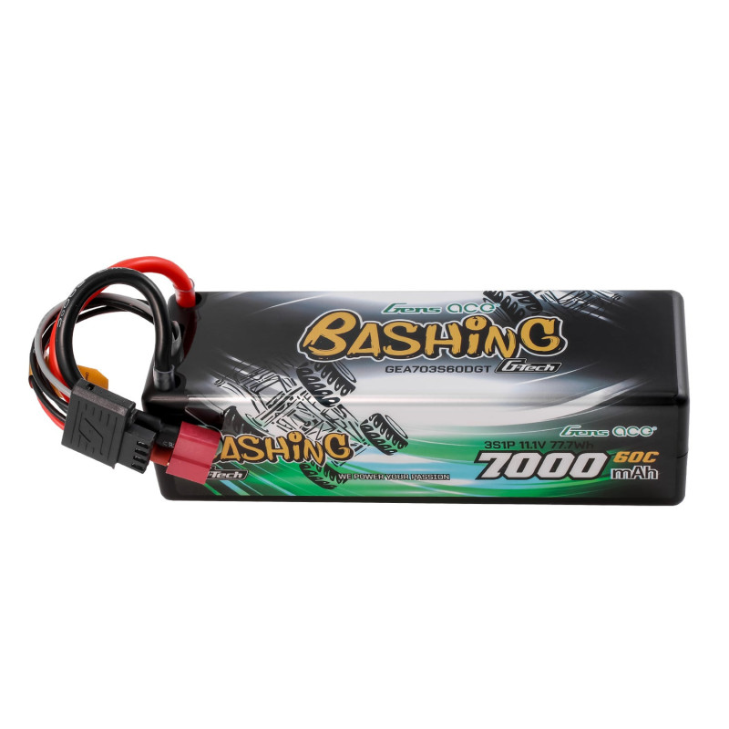 Gens Ace G-Tech 7000mAh 3S 60C LiPo T-Plug - Bashing Series (ARRMA)