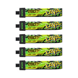 Akumulator LiHV 1S BetaFPV LAVA II 280mAh 95C BT2.0 (5 szt.)
