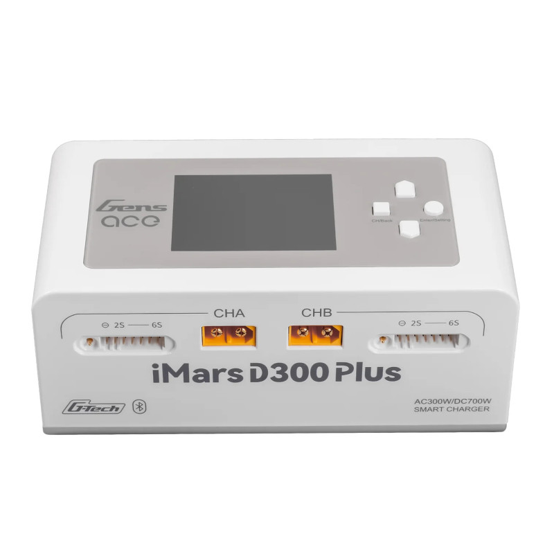 Gens ace iMars D300 Plus Smart Charger 300W Dual-Channel G-Tech