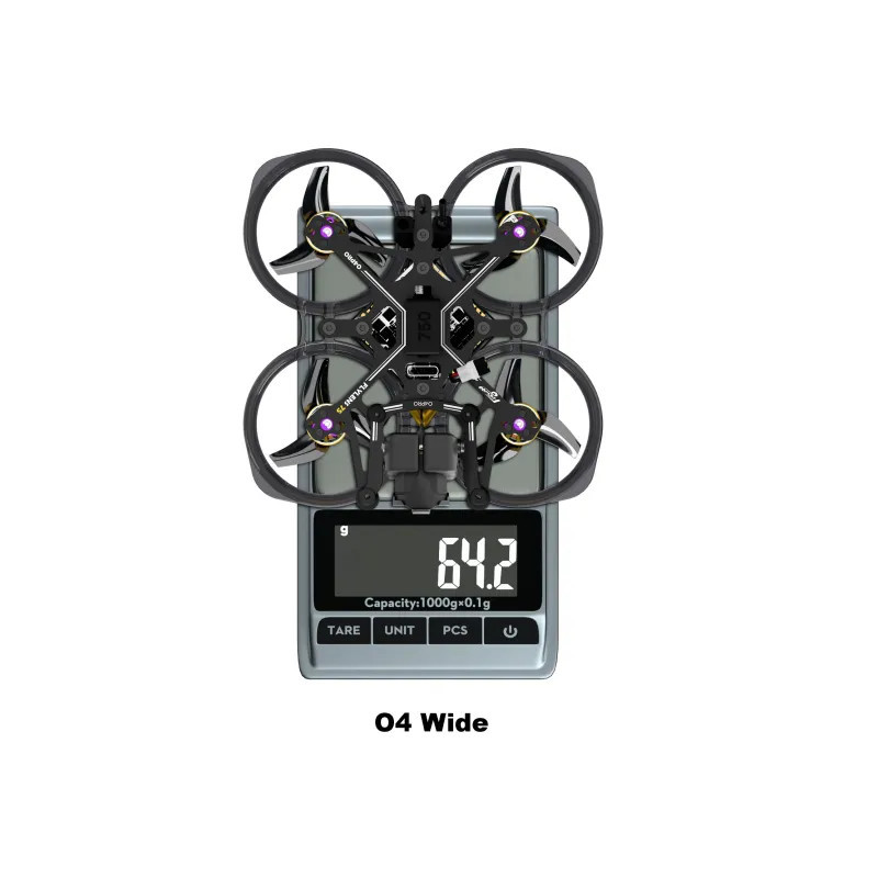 Dron FPV Flywoo Flylens75 HD O4 Wide 2S z filtrem ND
