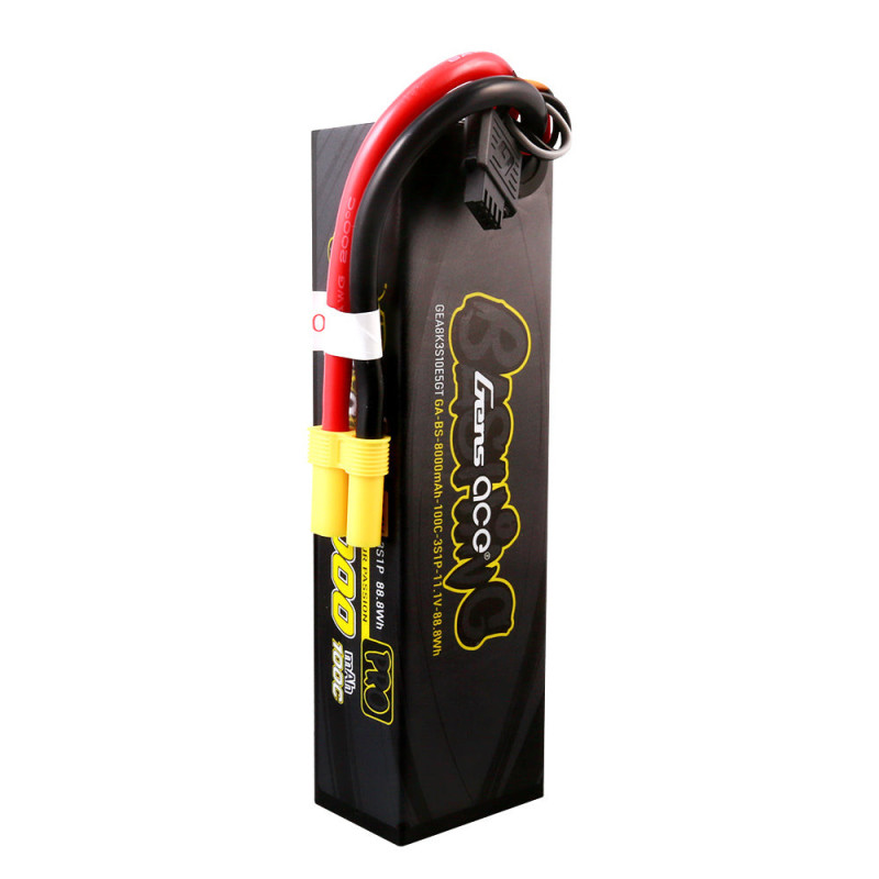 Gens ace G-Tech 8000mAh 3S 100C LiPo EC5 - Bashing Series for ARRMA