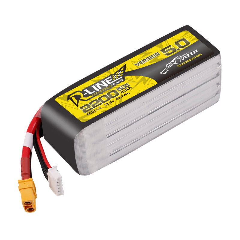 Tattu R-Line V5 2200mAh 5S 150C LiPo XT60U-F - Profesjonalny Akumulato