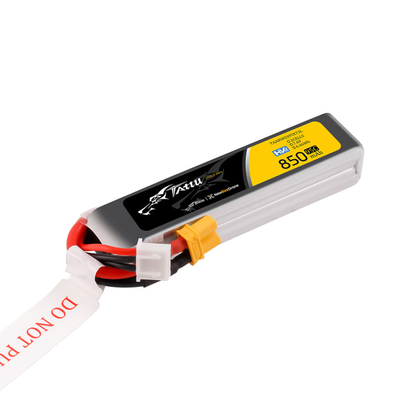 Lipo Battery Tattu HV 2S 7.6V 850mAh 95C XT30