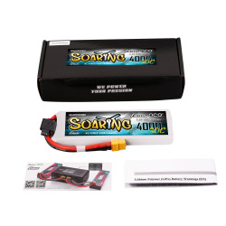 Gens ace Soaring G-Tech 4000mAh 2S 30C LiPo XT60 - Lekki Akumulator