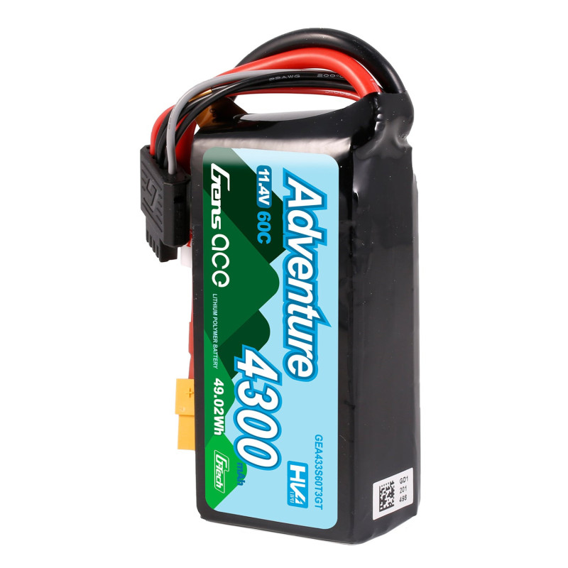 Gens ace Adventure G-Tech 4300mAh 3S 60C LiHV XT60 - do TRX-4 i TRX-6