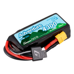 Gens ace Adventure G-Tech 4300mAh 3S 60C LiHV XT60 - Crawler Battery