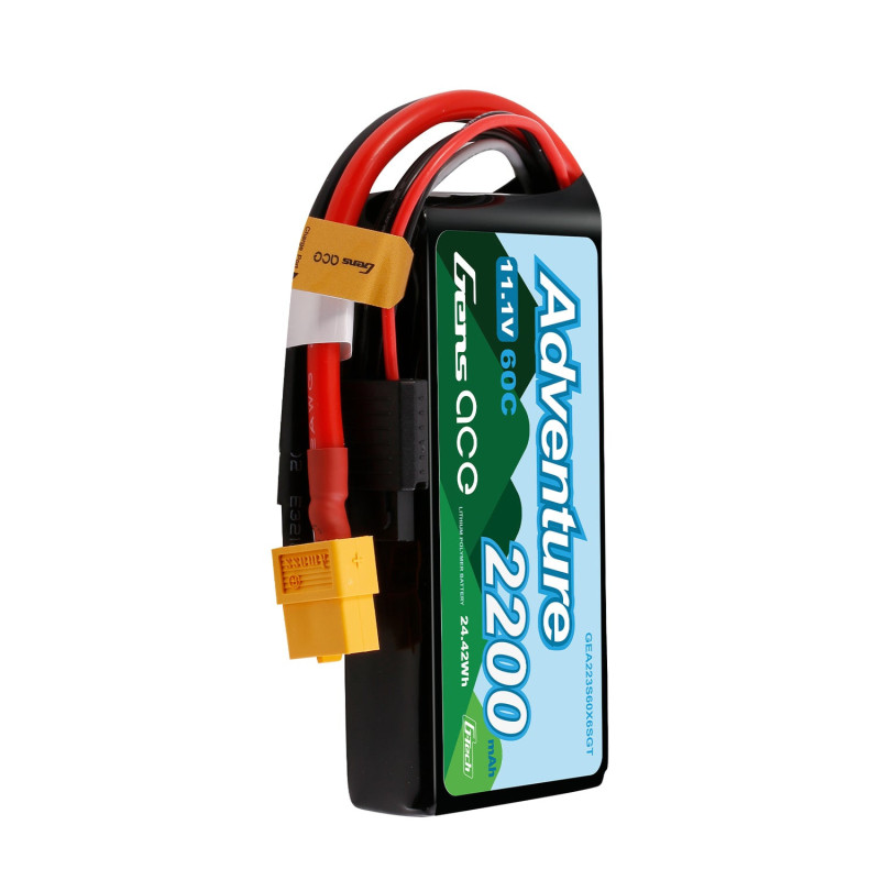 Gens ace Adventure G-Tech 2200mAh 3S 60C LiPo XT60-F - Akumulator RC