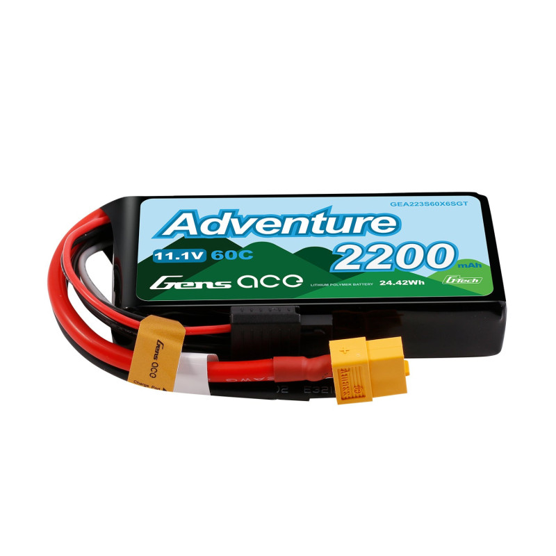Gens ace Adventure G-Tech 2200mAh 3S 60C LiPo XT60-F - Akumulator RC