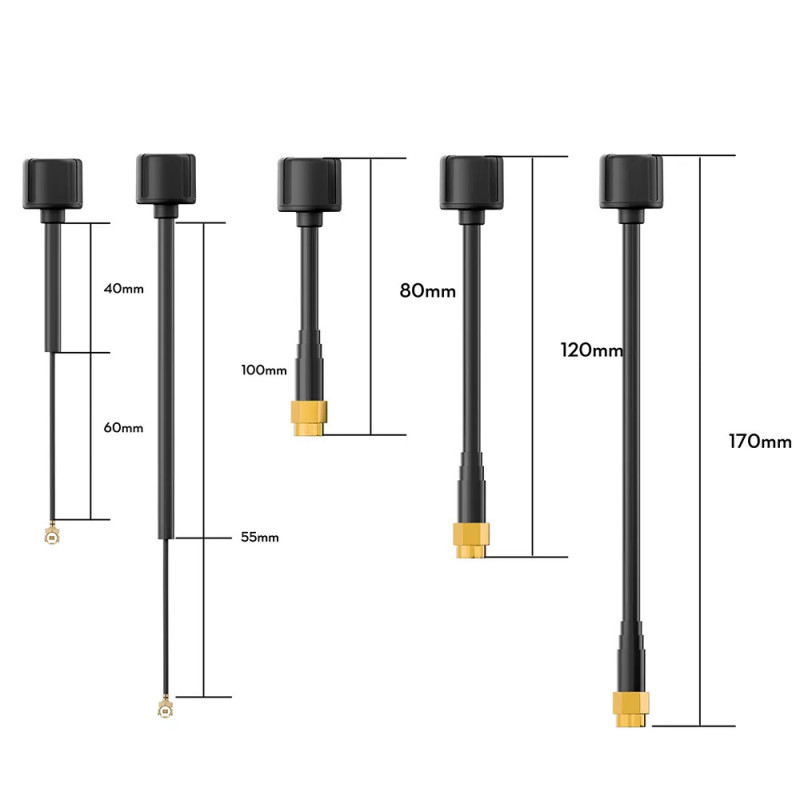 Flywoo LDS 5.8GHz Antena FPV UFL/SMA LHCP | Sklep FPV Avifly