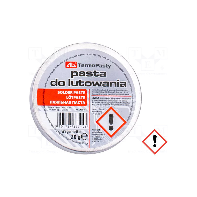 AG Termopasty PASTA-L-20 Topnik RMA 20ml | Sklep FPV Avifly