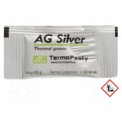 AG Silver 3,8 W/mK Pasta Termoprzewodząca 0,5 g | Sklep FPV Avifly