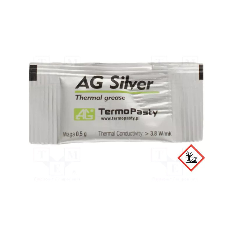 AG Silver 3,8 W/mK Pasta Termoprzewodząca 0,5 g | Sklep FPV Avifly