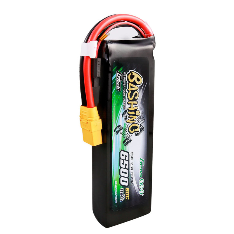 Gens ace G-Tech 6500mAh 3S 60C LiPo XT90 - Bashing Series do 1/8