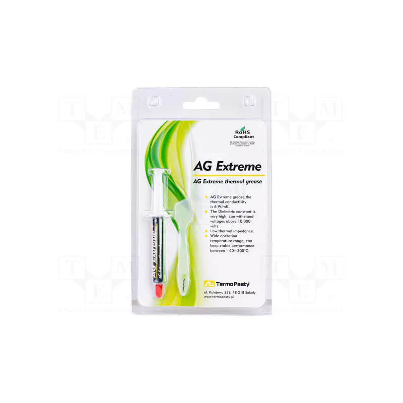 AG Extreme 6W/mK Thermal Conductive Paste 3g | FPV Store Avifly