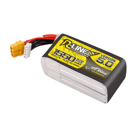 Tattu R-Line V5.0 1550mAh 4S 150C LiPo XT60 - Akumulator FPV Racing