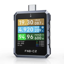 FNIRSI FNB-C2 USB-C PD 3.1 240W Meter | Avifly FPV Store