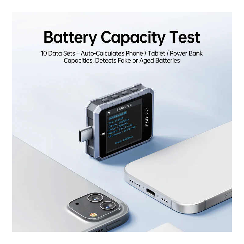 FNIRSI FNB-C2 USB-C PD 3.1 240W Meter | Avifly FPV Store