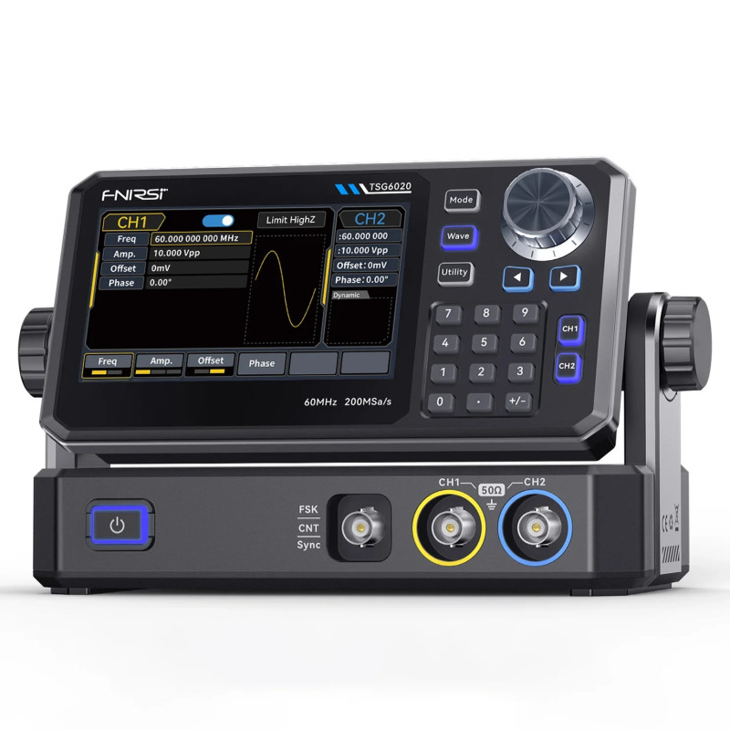 FNIRSI TSG6020 60MHz DDS Function Generator | Avifly