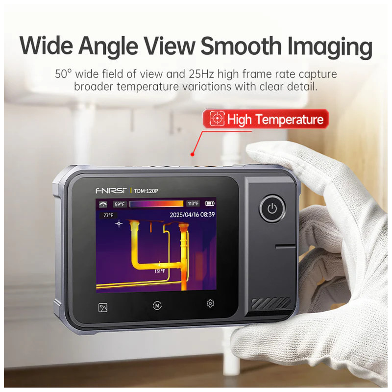 FNIRSI TDM-120 Thermal Imaging Camera 120×90 | Avifly
