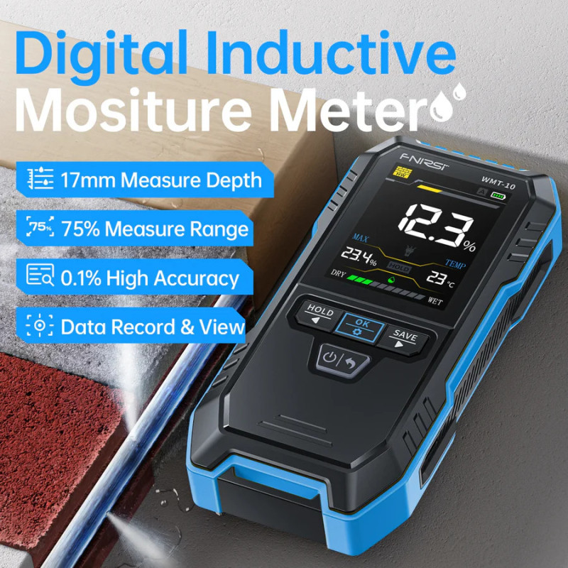FNIRSI WMT-10 Wood and Wall Moisture Meter | Avifly FPV Store