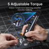FNIRSI® HS-03 Cordless Soldering Iron 2600mAh USB-C Fast Heating